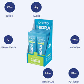 Hidra Eletrólitos Limão DOBRO | 10x7g