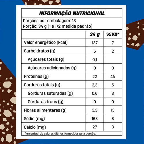 Proteína Vegetal Chocolate Com Avelã 450g Chocolate Com Avela