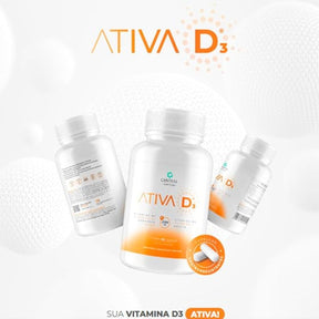 ATIVA D3 Central Nutrition | 60 capsulas Gastrorresistentes