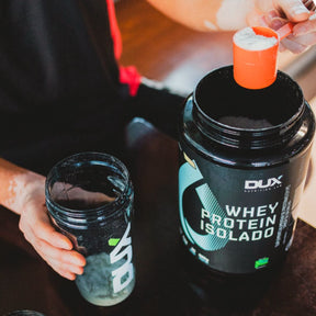 Whey Protein 100% Isolado Dux Human Health Morango | 900g