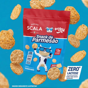 Snack de Parmesão Queijos Scala Mais Mu | 25g