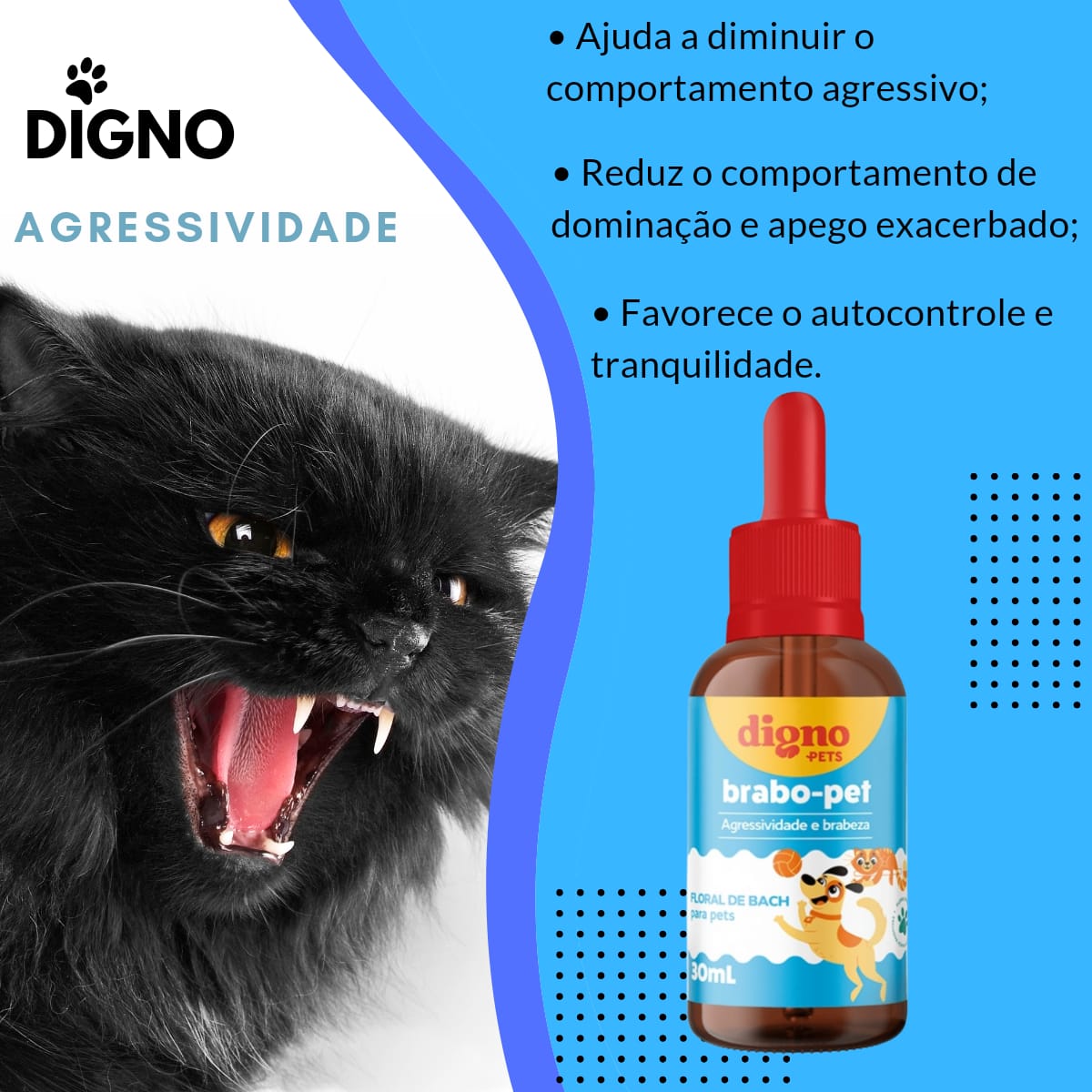 Floral Pet  Brabo Pet | Agressividade Ciúme E Descontrole | 30ml