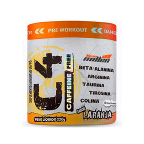 Pré Treino Sem Cafeína C4 Caffeine Free Laranja Nem Millen | 220g