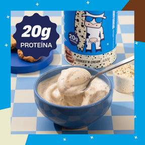 Whey Concentrado Mais Mu Cookies'n Cream | Pote 450g
