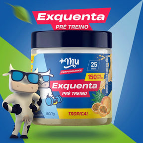 Exquenta Mais Mu Performance Pré-treino Tropical | 300g