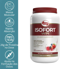 Isofort Sabor Frutas Vermelhas Vitafor | Pote 900g