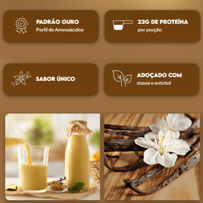 Whey Protein 100% Isolado Baunilha Puravida | 450g