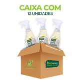 Caixa c/ 12  Limpa Gordura Biodegradável 650ml Biowash Desengordurante