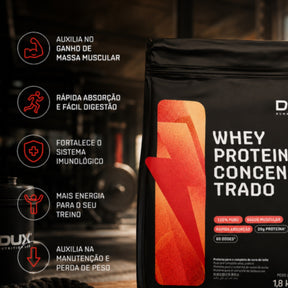Whey Protein Concentrado Dux Human Health Chocolate 1,8k