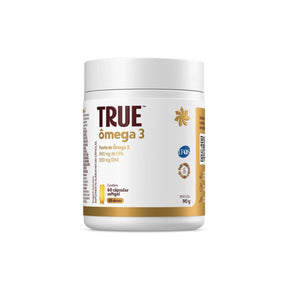 Kit Magnésio Inositol Capim LImão 350g + Ômega 3 True 60 cápsulas