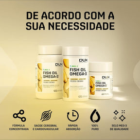 Fish Oil Ômega 3 Dux | 120 cápsulas