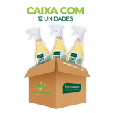 Caixa c/ 12 Limpa Pisos Biodegradável 650ml Biowash Linha Bela Gil