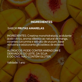 Creatina Creapure Sabor Frutas Tropicais Dobro | 210g