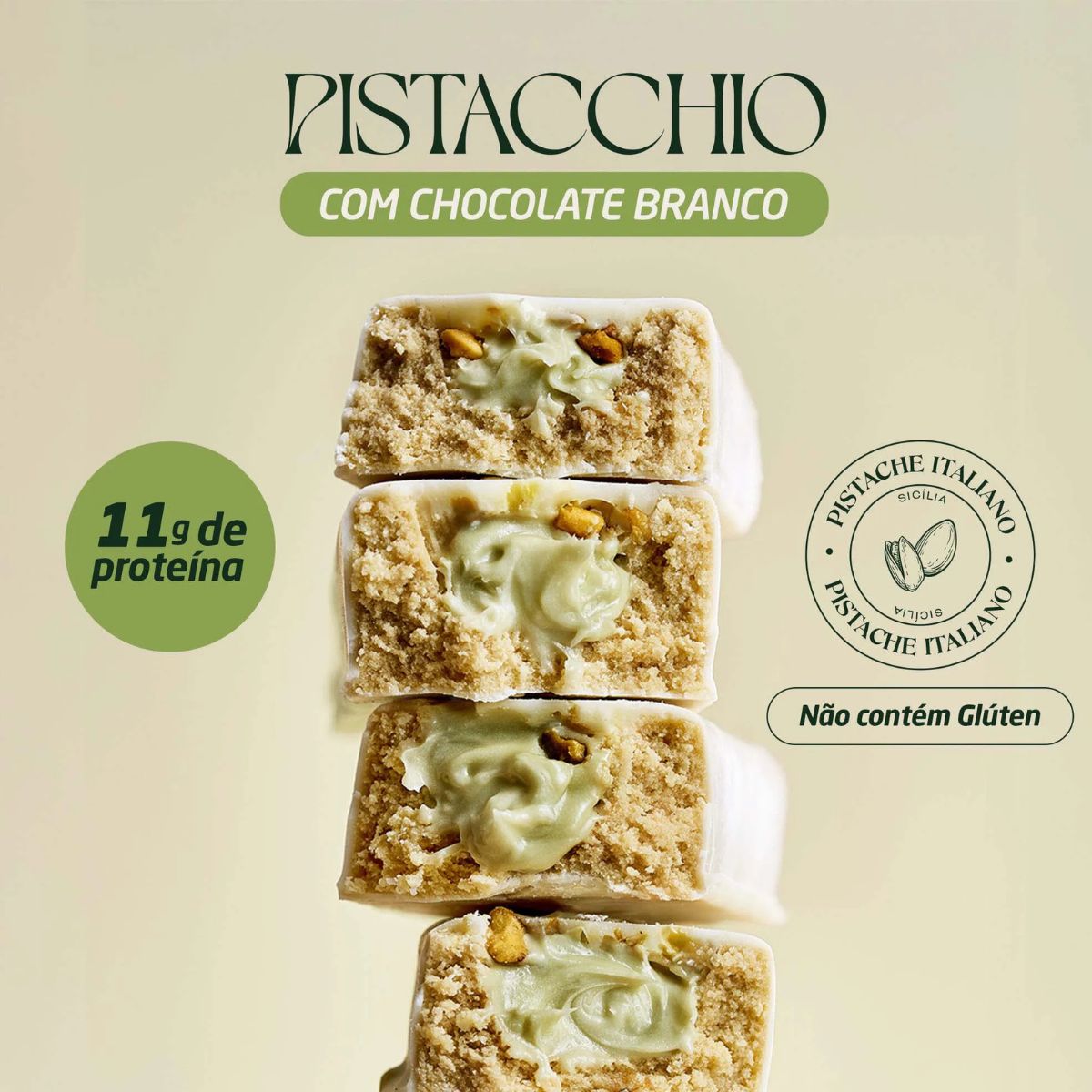 Barrinha Nutrata Bacio di Latte Pistache | 480g