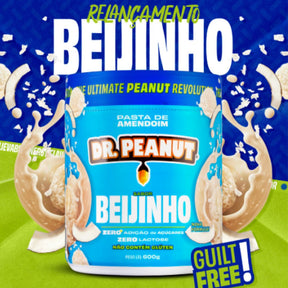 Pasta de amendoim sabor Beijinho Dr. Peanut | 600g