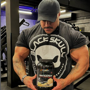 Whey 100%HD Gourmet Black Skull Sorvete de Baunilha | 900g
