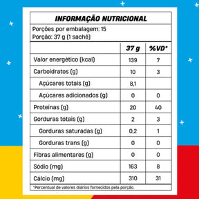 Whey Mais Mu Paçoquita | sachê unitário 37g