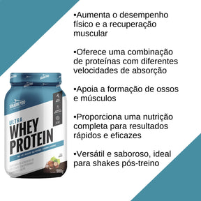 Ultra Whey Protein Shark Pro Chocolate com Avelã | 900g