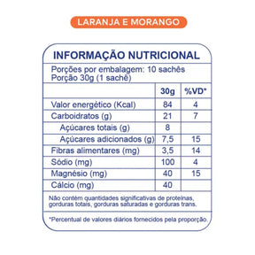 BT 400 Nitrato Gel Sabor Laranja e Morango Dobro | 10x30g