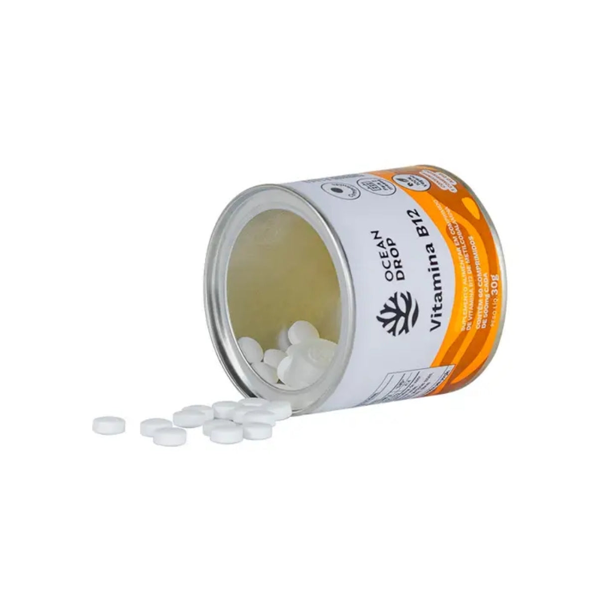 Vitamina B12 500mg Ocean Drop | 60 tablets