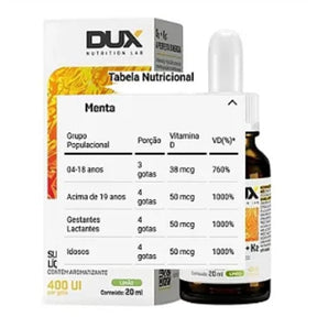 Vitamina D3 + K2 Sabor LImão Dux | 20ml