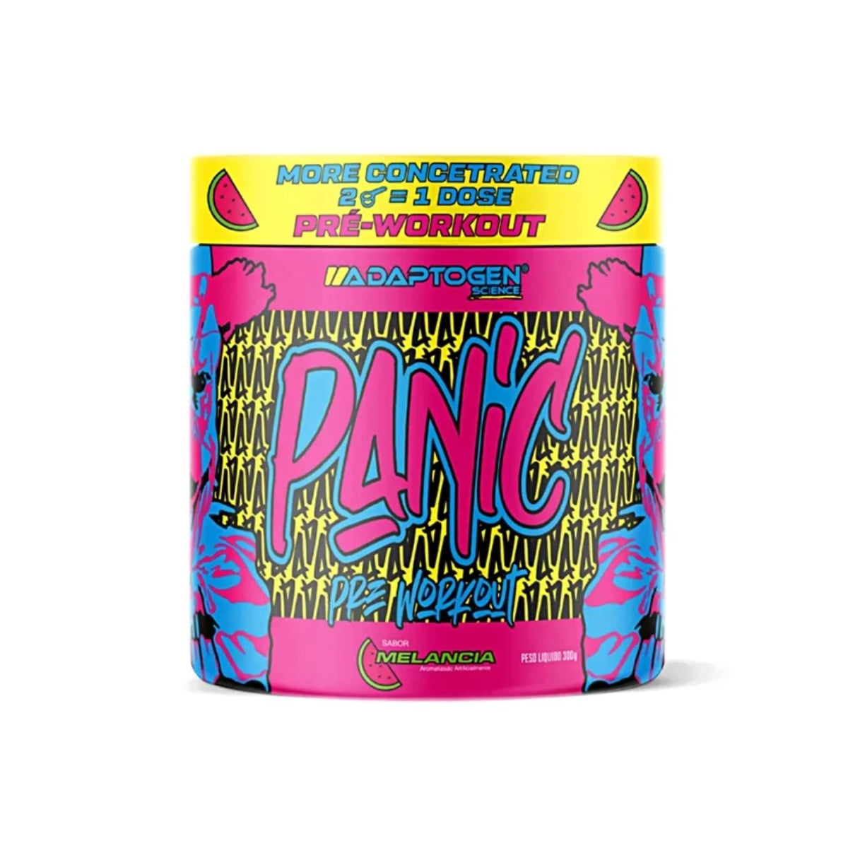 Pré Treino Panic Sabor Melancia Adaptogen | 300g