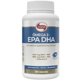 Ômega 3 Vitafor EPA DHA + Vitamina E | 120 Caps
