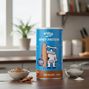 Whey Concentrado Mais Mu Doce de Leite | Pote 450g