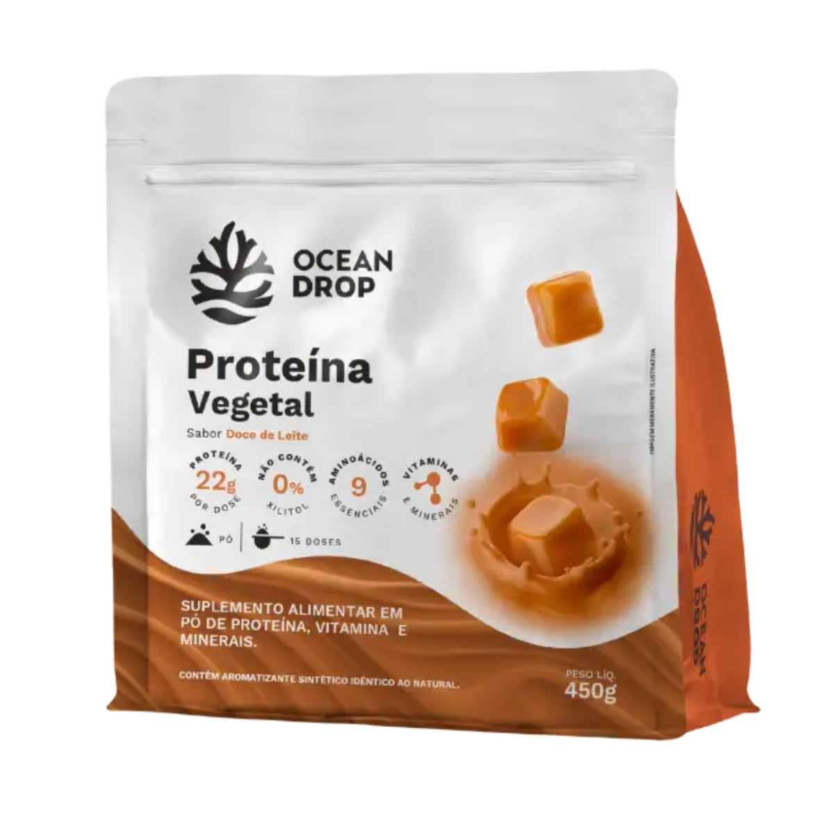 Proteína Vegetal Doce de Leite Ocean Drop | 450g