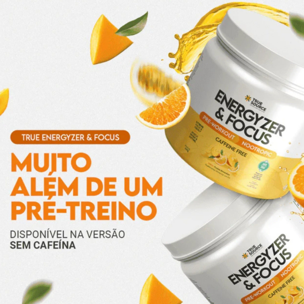 True Energyzer & Focus Frutas Amarelas | 450g