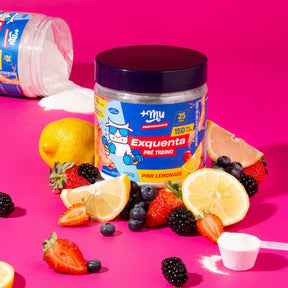 Exquenta Mais Mu Performance Pré-treino Pink Lemonade | 300g Pink Limonade