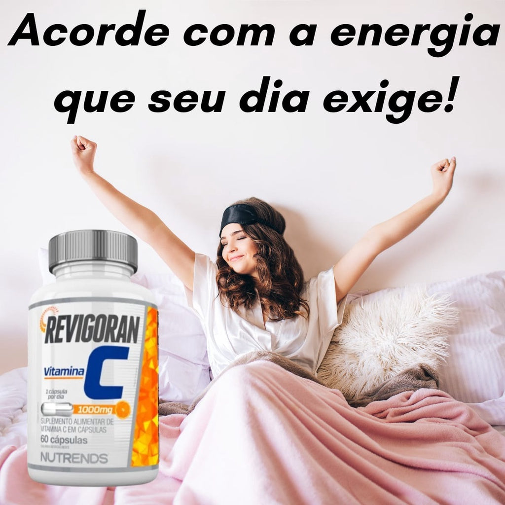 Revigoran Vitamina C 1000mg Nutrends | 60 cápsulas