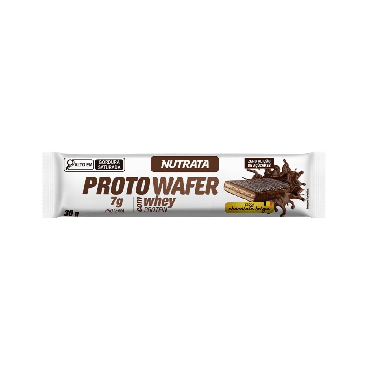Proto Wafer Chocolate Belga Nutrata | Display 12x30g