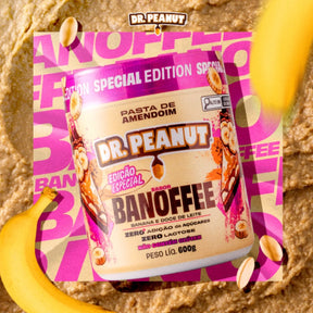 Pasta de amendoim sabor Banoffee Dr. Peanut | 600g