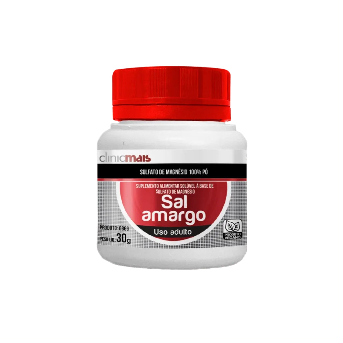 Sal Amargo (Sulfato de Magnésio) Clinicmais | 30g