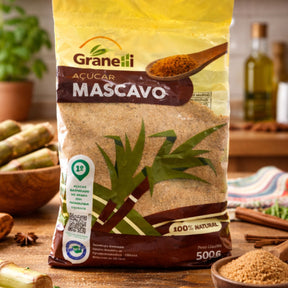 Açúcar Mascavo Granelli | 500g
