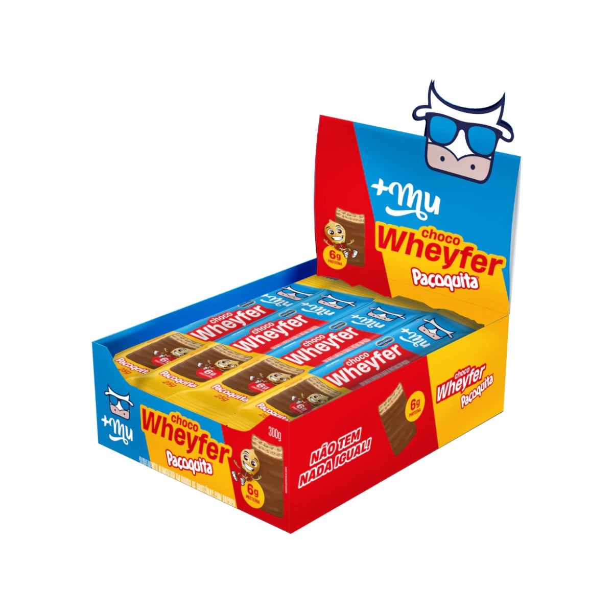 Choco Wheyfer Mais Mu Sabor Paçoquita | 12x25g
