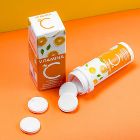 Vitamina C Efervescente com Zinco A2F | 10 Comprimidos Efervescentes