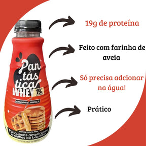 Mistura para Panquecas Americanas e Waffles Integralmedica Sabor Baunilha | 100g