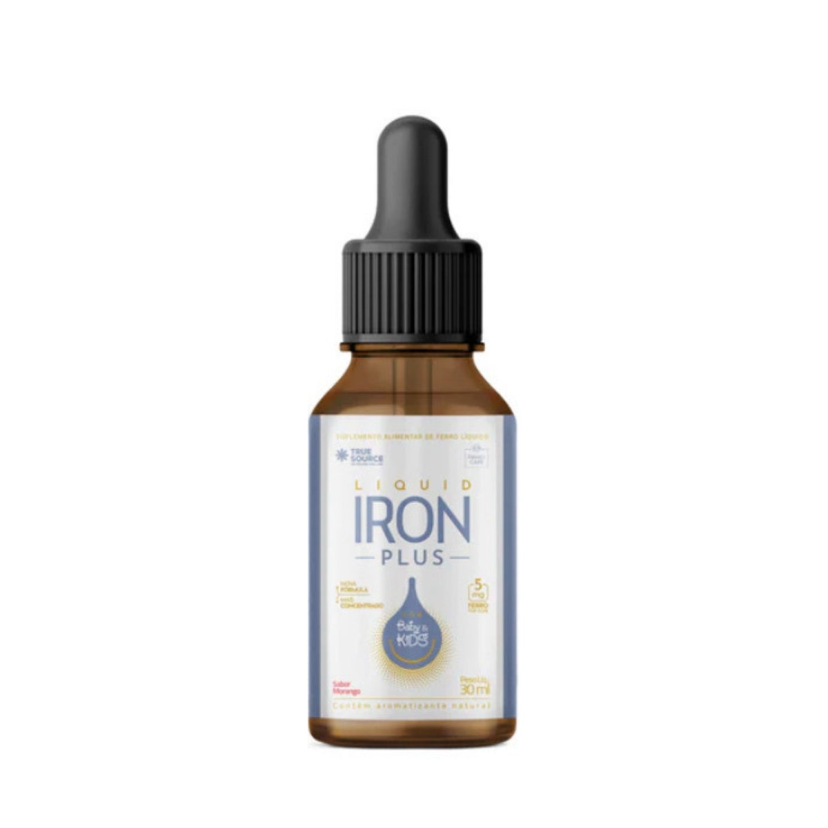 Liquid Iron Plus For Baby e Kids Sabor Morango | 30ml