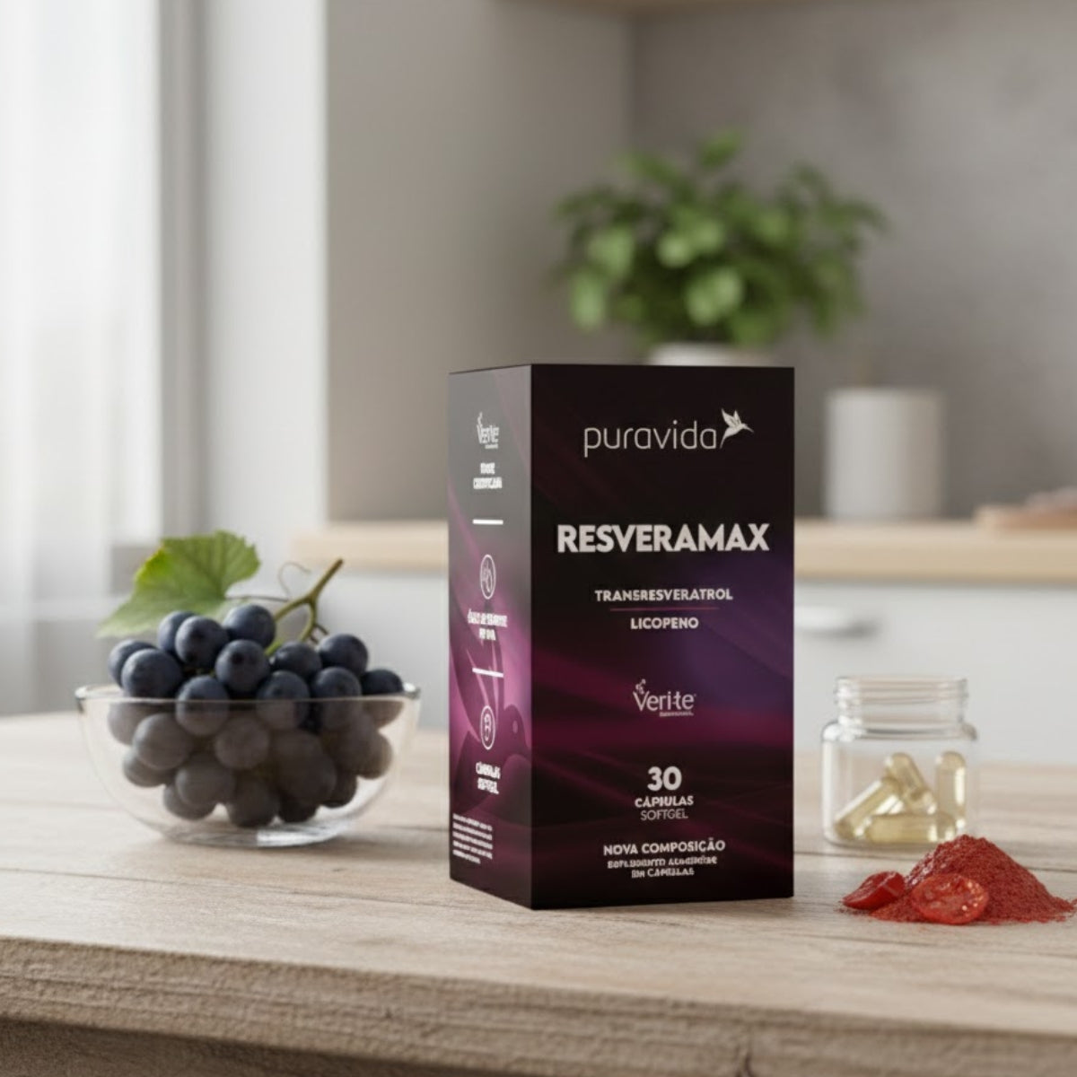 Resveramax Puravida | 30 cápsulas