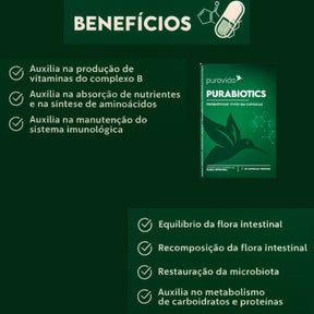 Purabiotics Puravida | 30 cápsulas