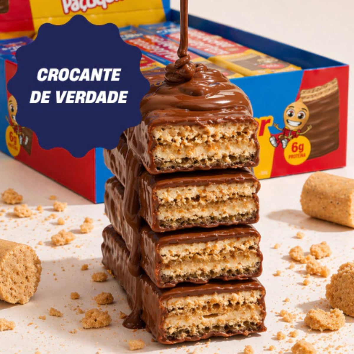 Choco Wheyfer Mais Mu Sabor Paçoquita | 12x25g