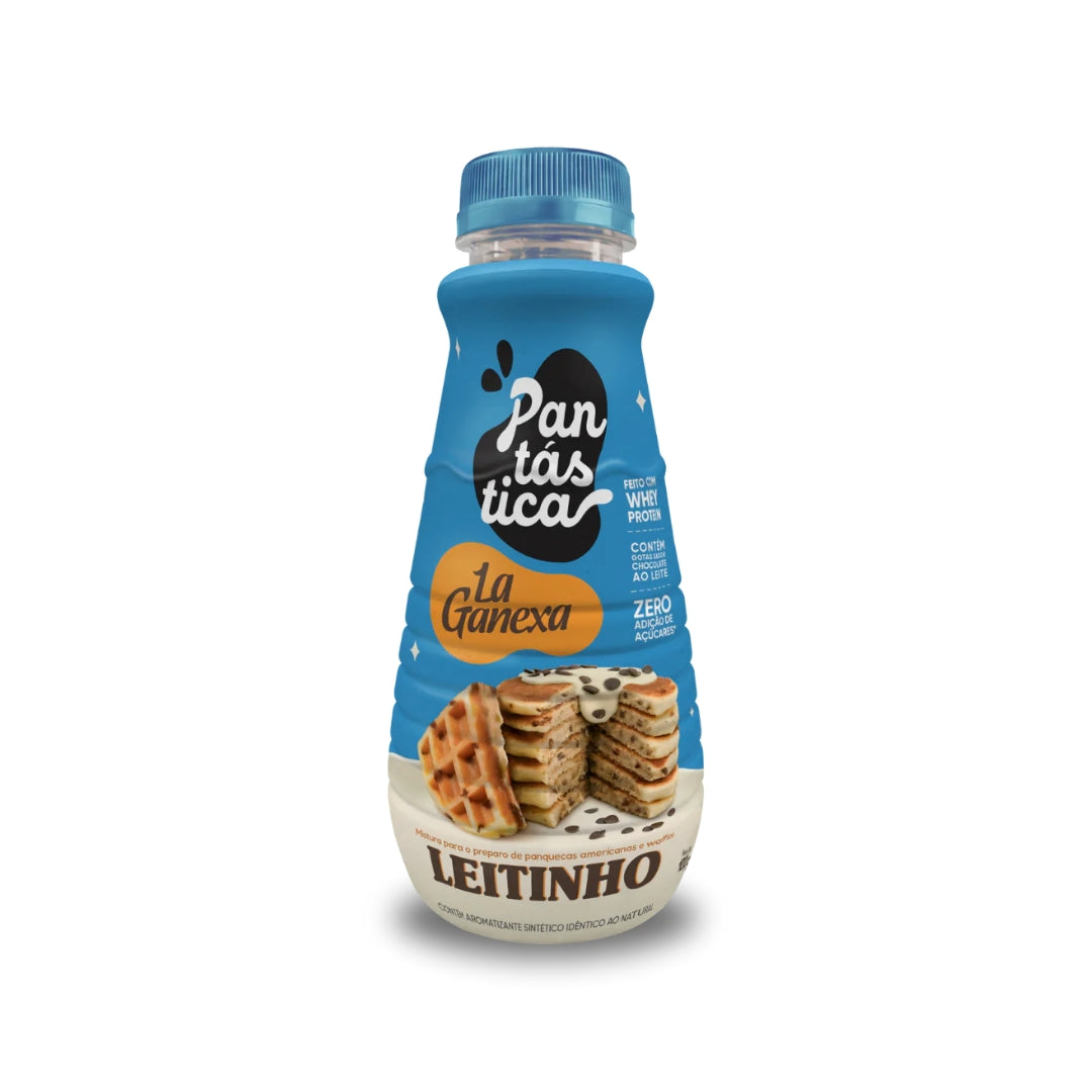 Mistura para Panquecas Americanas e Waffles La Ganexa Sabor Leitinho | 100g