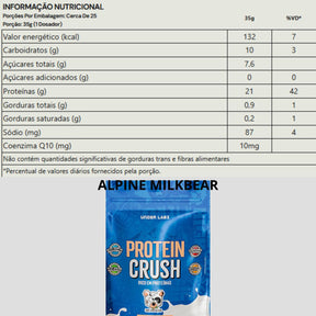 Whey Protein Crush Alpine Milkbear Under Labz  | 900g