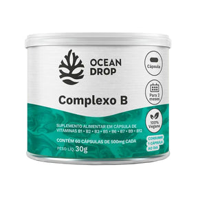 Complexo B 500mg Ocean Drop | 60 cápsulas