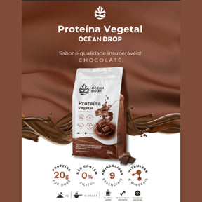 Proteína Vegetal Chocolate Ocean Drop | 450g