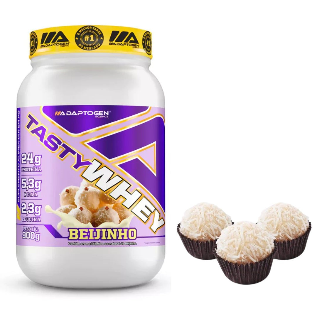 Tasty Whey 3w Gourmet Beijinho Adaptogen | 900g