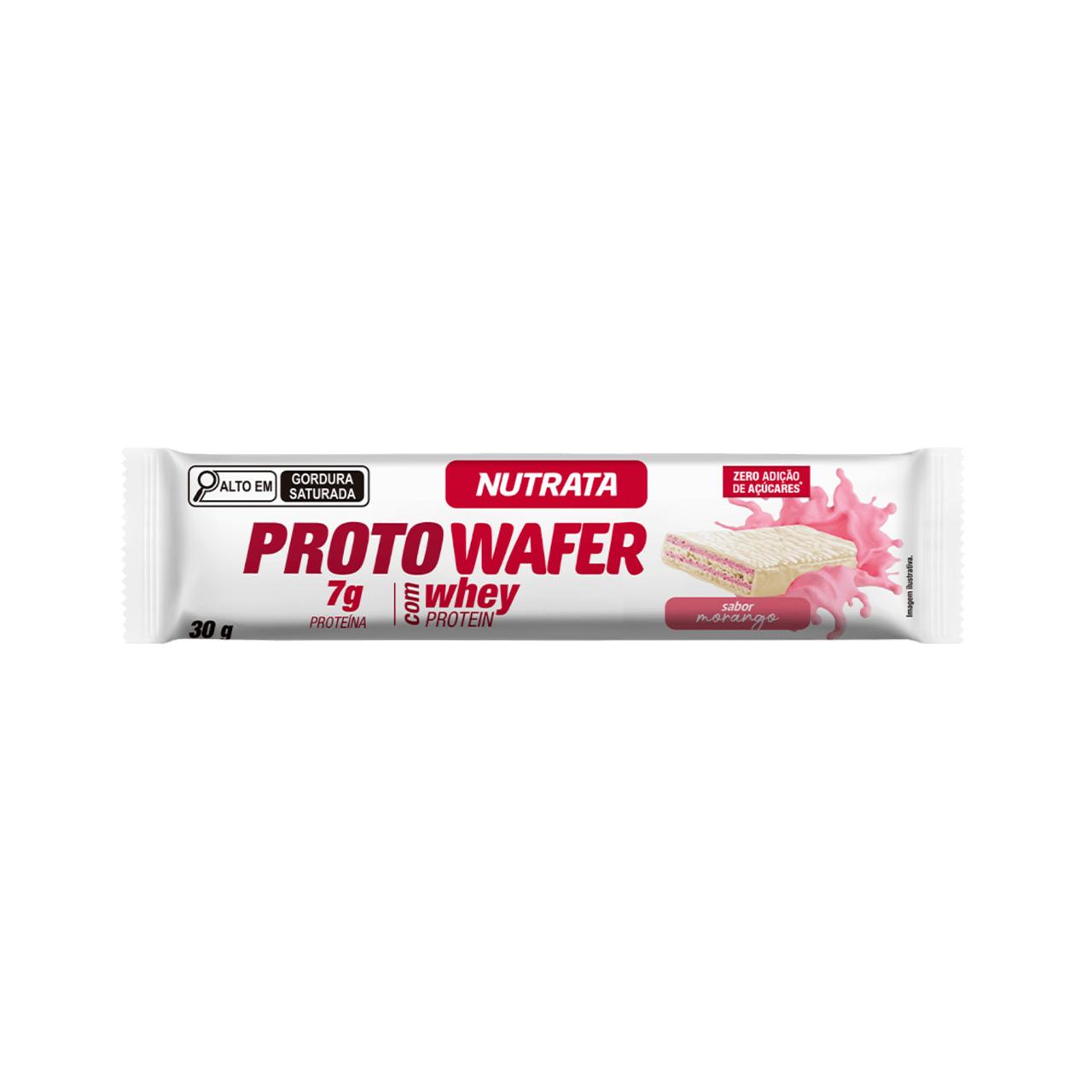 Proto Wafer Morango Nutrata | Display 12x30g