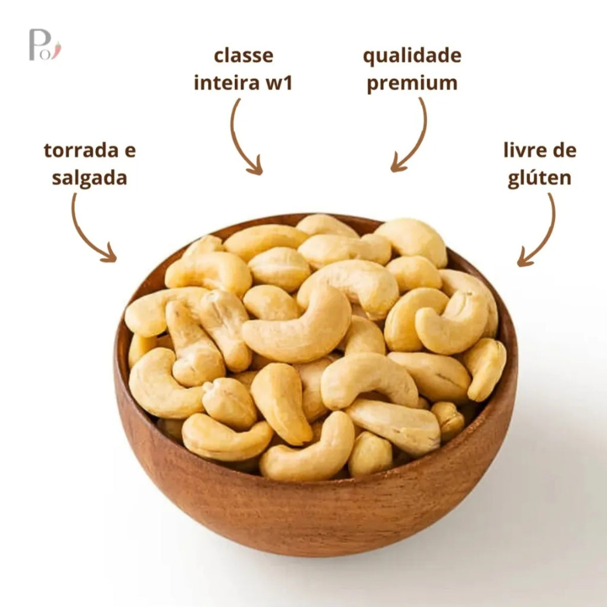Castanha de Caju Delícias do Brasil | 100g